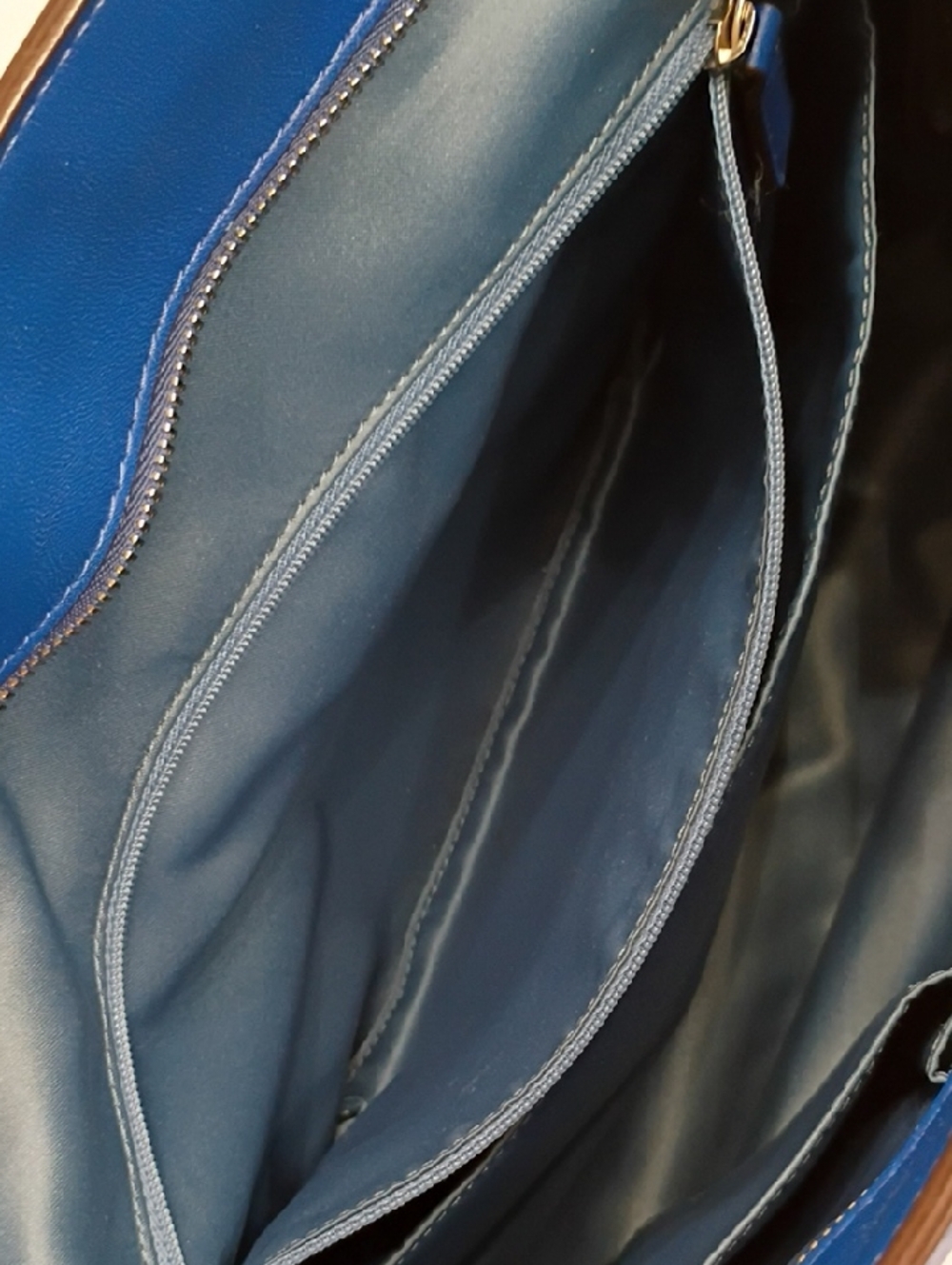 Coach Blue Poppy Blaire Tote - Picture 9 of 13